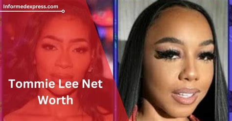 Tommie Lee Net Worth $6 Million